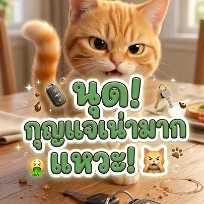 กุญแจรถเน่า แหล่งเพาะแบคทีเรีย!