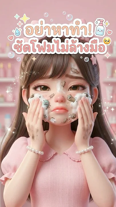 ล้างหน้าแต่ไม่ล้างมือ? สิวเห่อพังยับ!