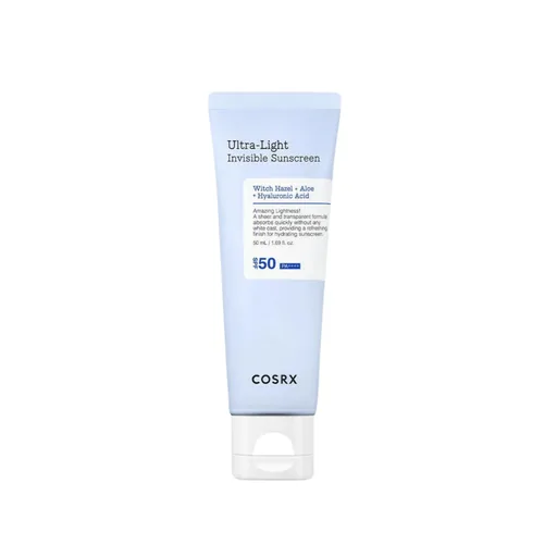 [COSRX ] [INGCK's Choice] Ultra-Light Invisible Sunscreen SPF50 PA ++++ 50ml. กันแดด อัลตร้า-ไลท์อินวิซิเบิล ซันสกรีน เอสพีเอฟ50 พีเอ++++