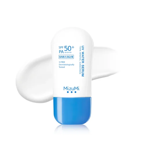 [แพ็คคู่] MizuMi UV Water Serum SPF50+ PA++++ 40g No.1 Best Selling Sunscreen เซรั่มกันแดด บางเบา ซึมไว ไม่อุดตัน