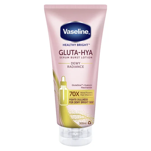 วาสลีน เฮลธี ไบรท์ กลูต้า-ไฮยา เซรั่ม เบิสท์ โลชั่น 170 มล Vaseline Gluta-Hya Serum