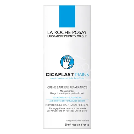 ลา โรช-โพเซย์ La Roche-Posay CICAPLAST MAINS แฮนด์ครีม มอบความชุ่มชื้นคืนสู่ผิว 50ml.